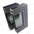 Aluminium Triple Galzed Tilt / Turn Side Hung Window for Bedroom to Insulate Sound Heat Insulation